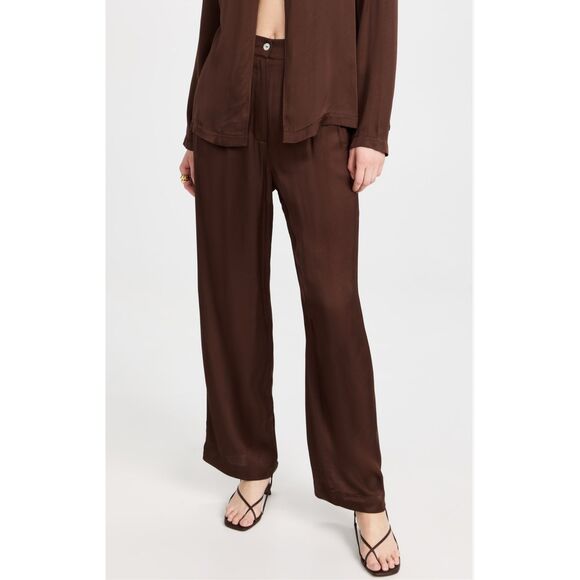 DONNI. Pants - DONNI. Silky Pleated Trousers